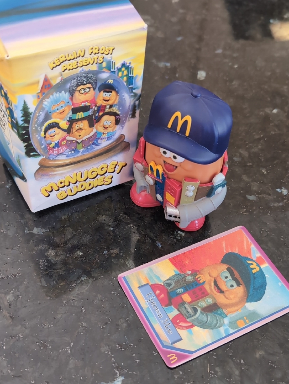 McNugget Buddies McDonald's Blue Cap Toy - McDonald's McNugget Character